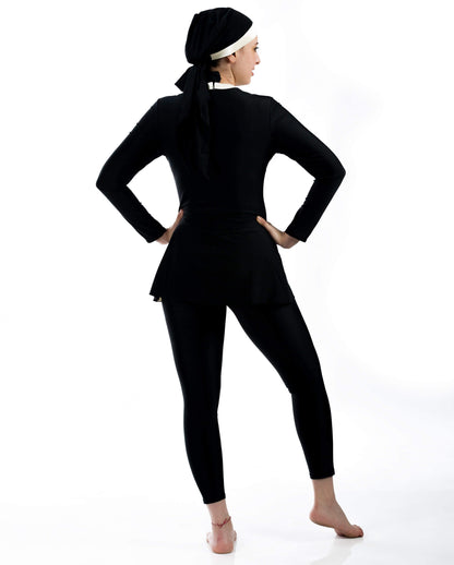 Trendy Long Sleeve Women's Swimsuit - Team Sport - TIT