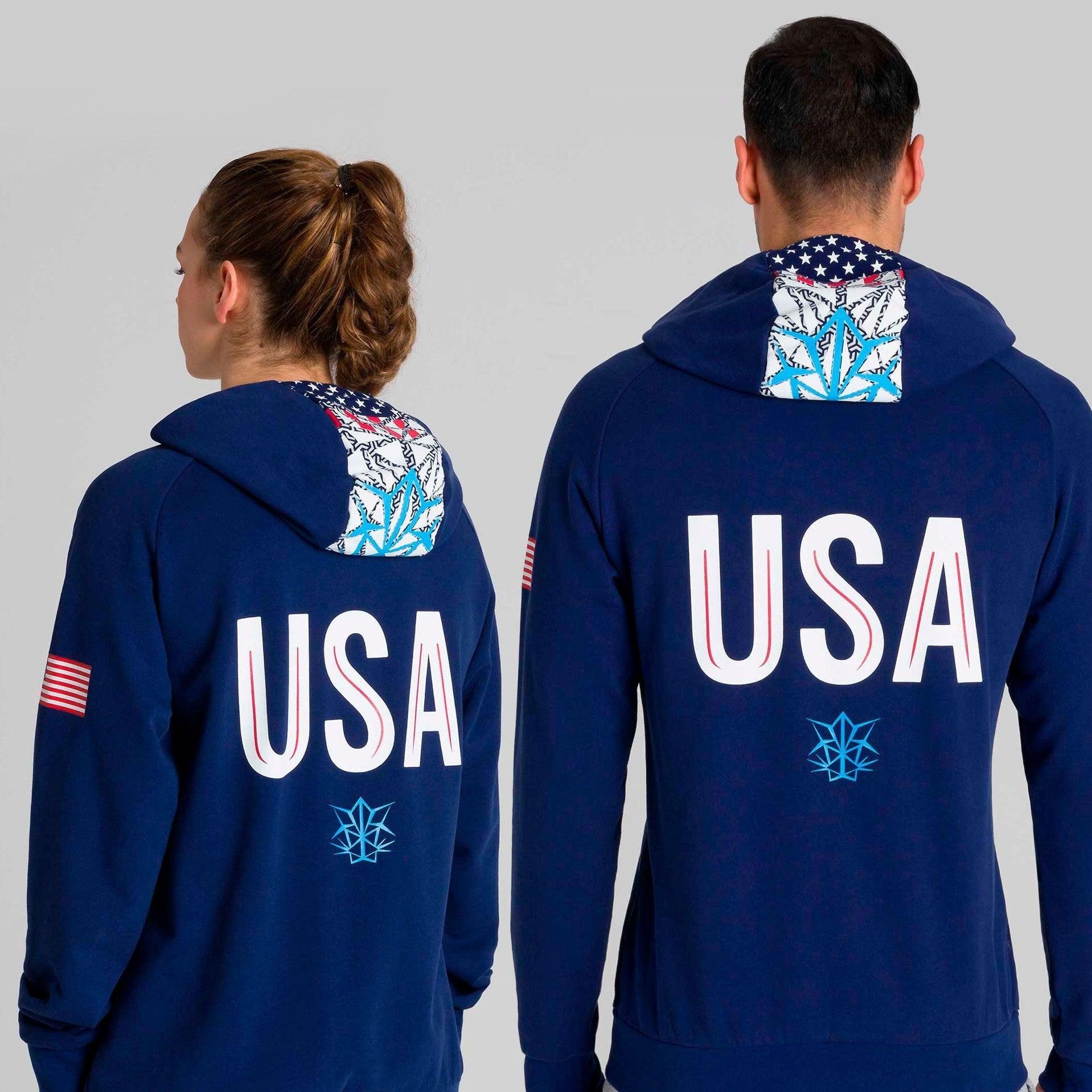 USA Unisex Bishamon Hoodie - Premium Adults Sportswear from arena - Just LE 2949! Shop now at  TIT | Team for International Trading