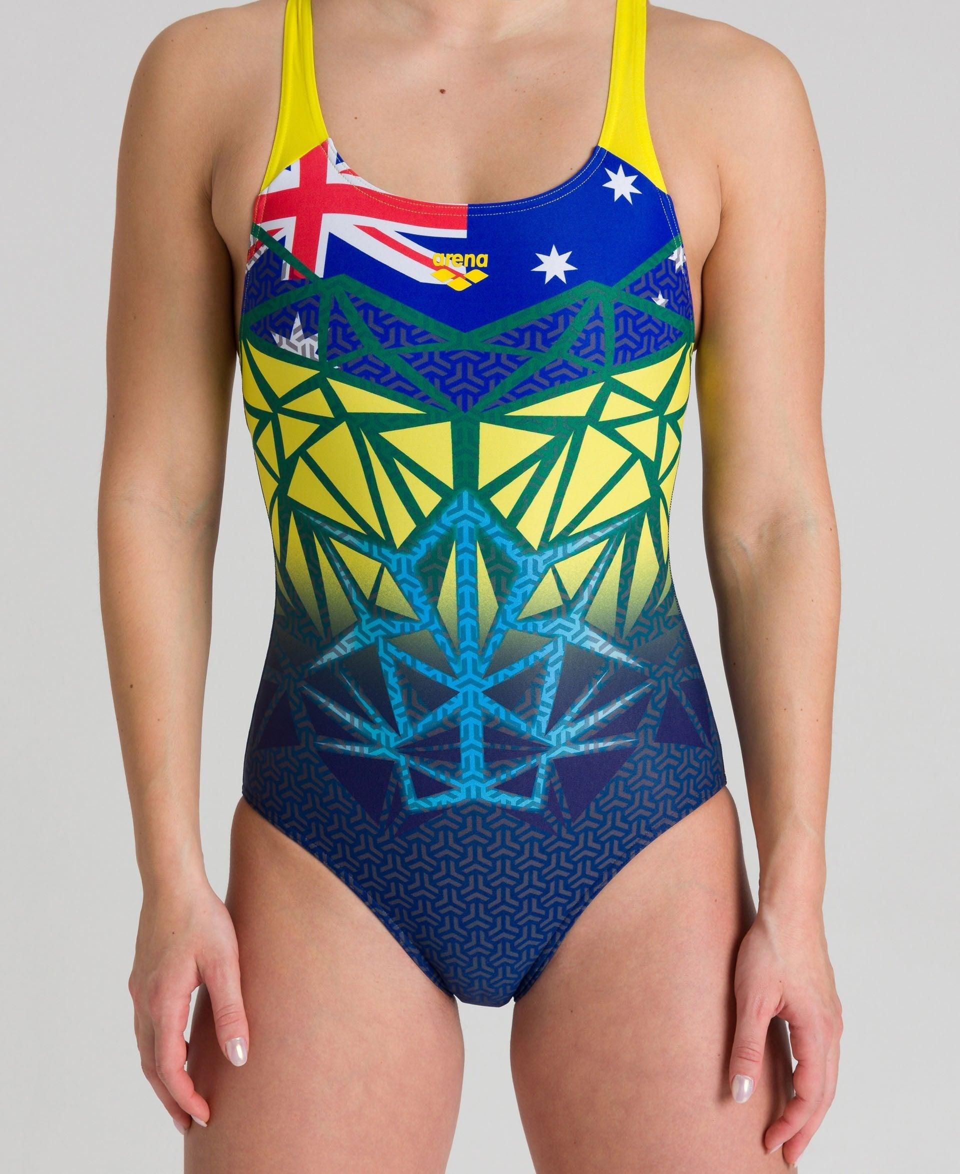 Women's arena Bishamon Swim PRO Back One Piece Australia - {{ collection.title }} - TIT