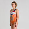 Women's arena Bishamon Swim PRO Back One Piece Nederland - {{ collection.title }} - TIT