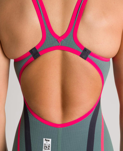 Women's arena Powerskin Carbon Core FX Open Back - {{ collection.title }} - TIT