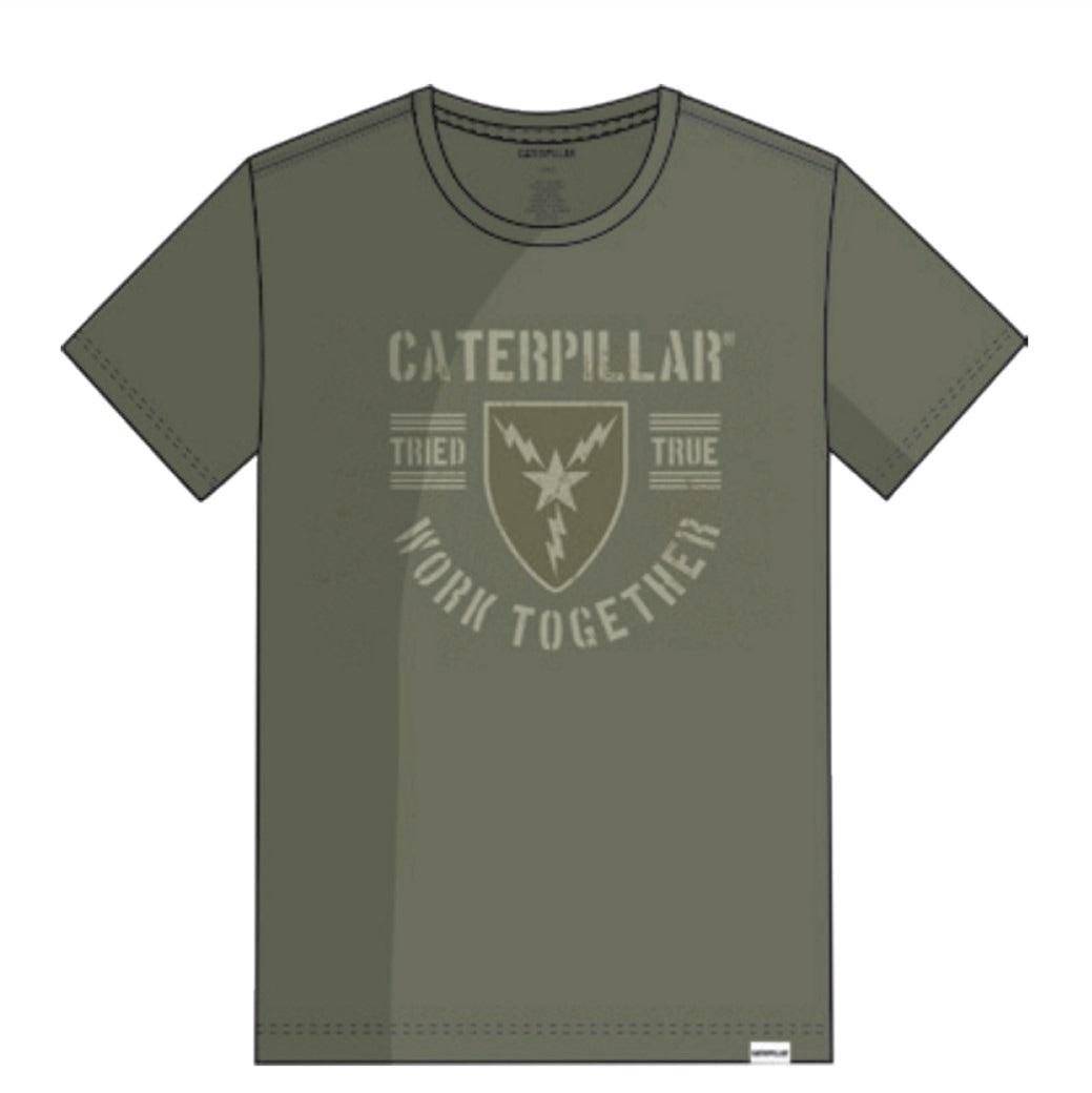 Work Together Stencil Tee T-shirt - Premium Men's Hoodies & T-shirts from CAT - Just LE 1899! Shop now at  TIT | Team for International Trading